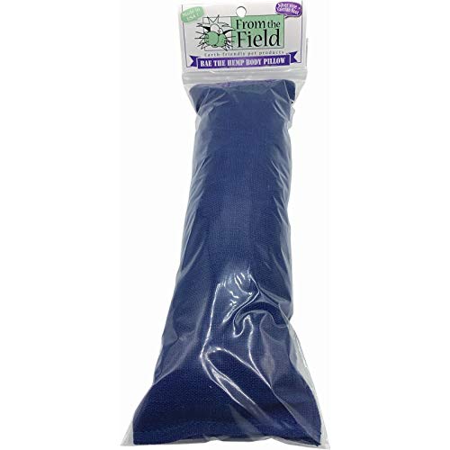 From The Field Bae hemp body pillow cat toy, full-length 12 inches for kicking and cuddling.