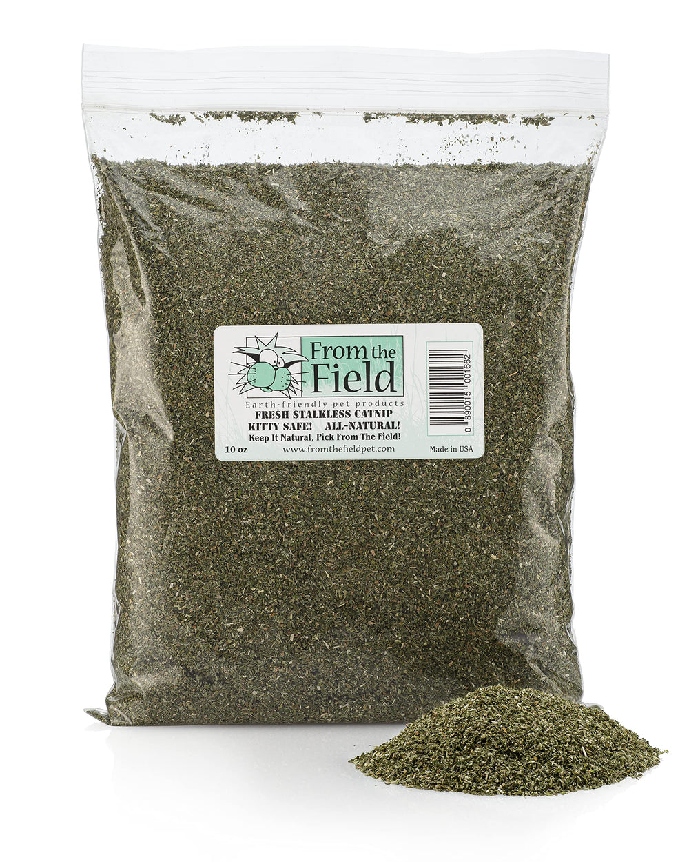 From The Field catnip for toys closeup highlighting texture for engaging play