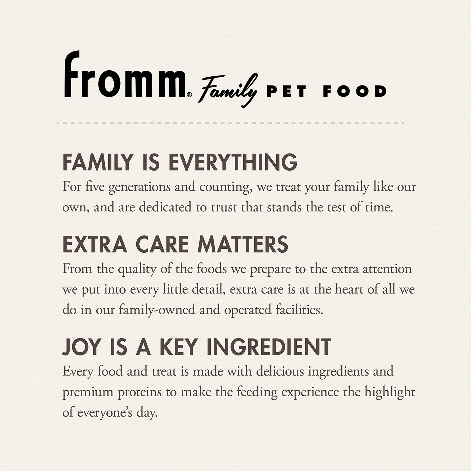 All-breed-friendly Fromm Banana Kablammas offer wholesome grain goodness