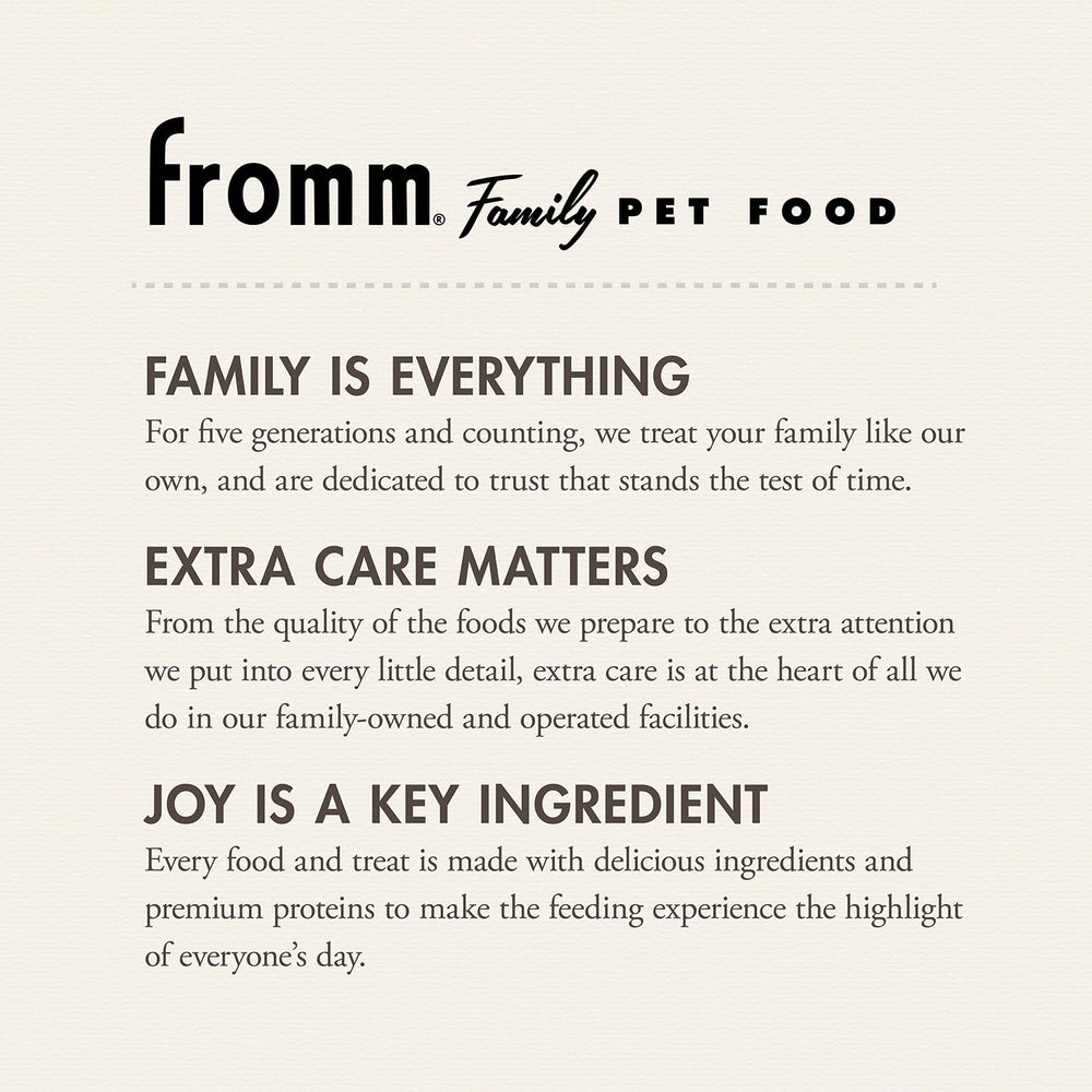 All-breed-friendly Fromm Banana Kablammas offer wholesome grain goodness