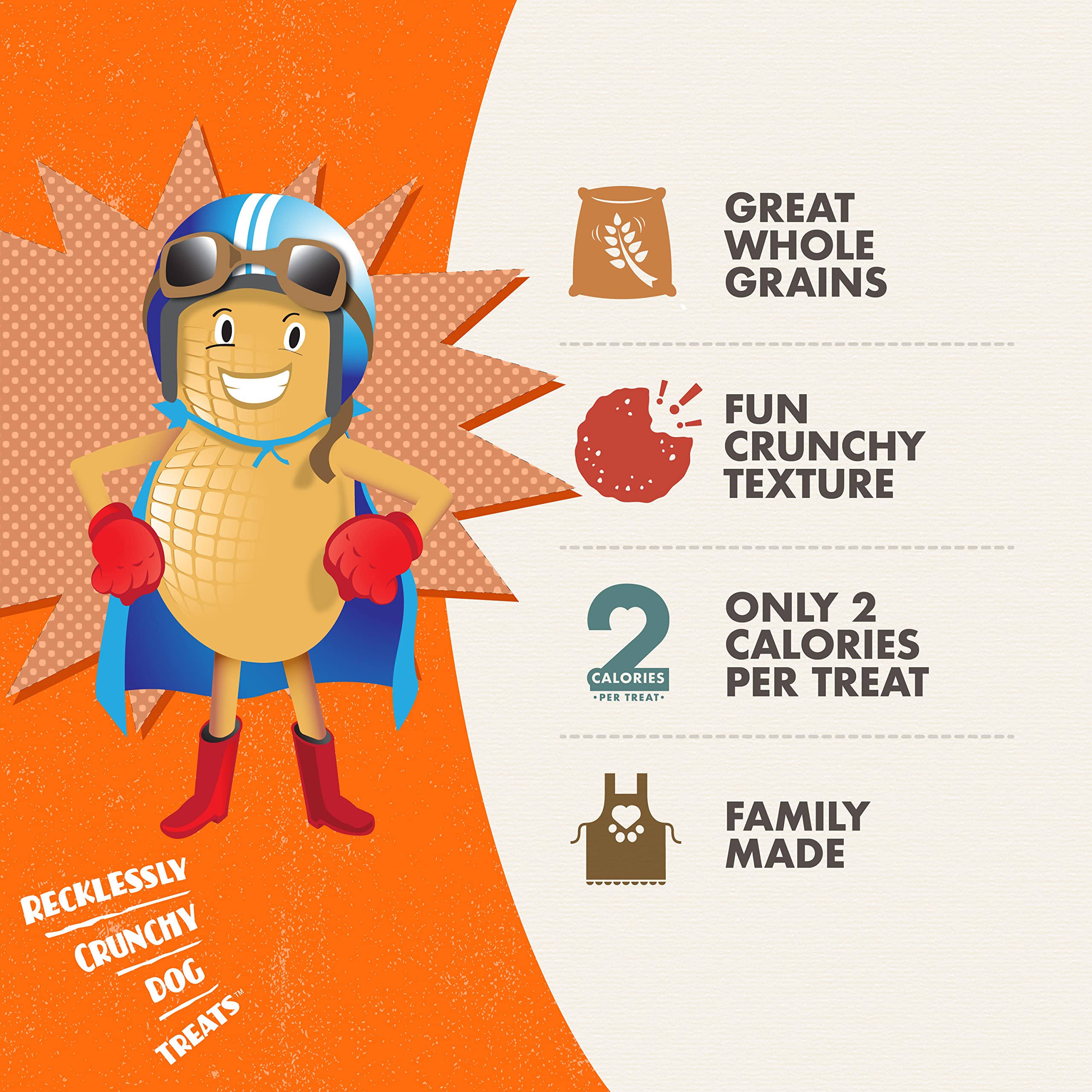 Fromm Crunchy Os Peanut Butter Jammers ingredients emphasize wholesome grains and real peanut butter