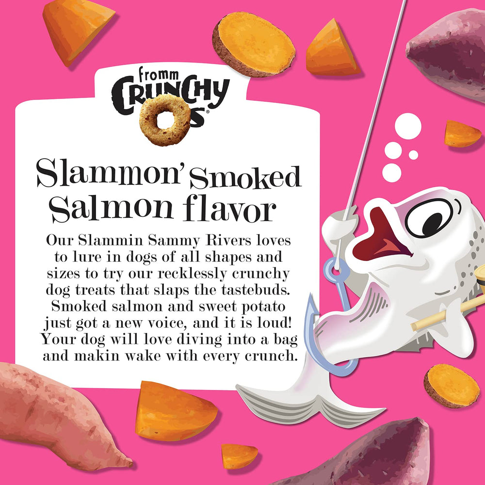 Fromm dog treats designed for all ages and breeds.
