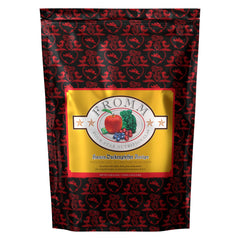 Fromm Four-Star Hasen Duckenpfeffer front bag shows trusted nutrition for all life stages