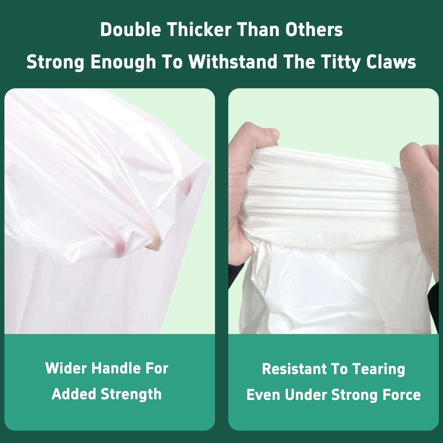 FrostMusic 20-count disposable liners offer convenient toss-away cleanup.