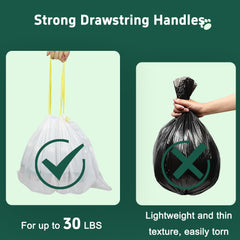 FrostMusic medium-large pan liner 31x17-3mil supports quick replacement.