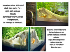 FROSTO corner cave desert tan texture closeup highlights realistic mangrove-inspired texture.