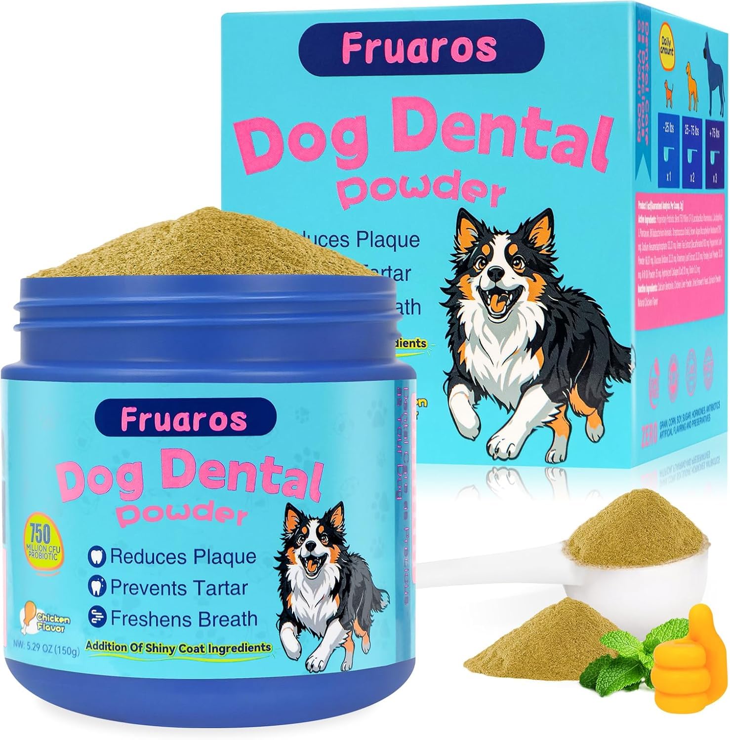 Fruaros GMP-cleanroom facility photo reinforces safety standards for pet dental care.