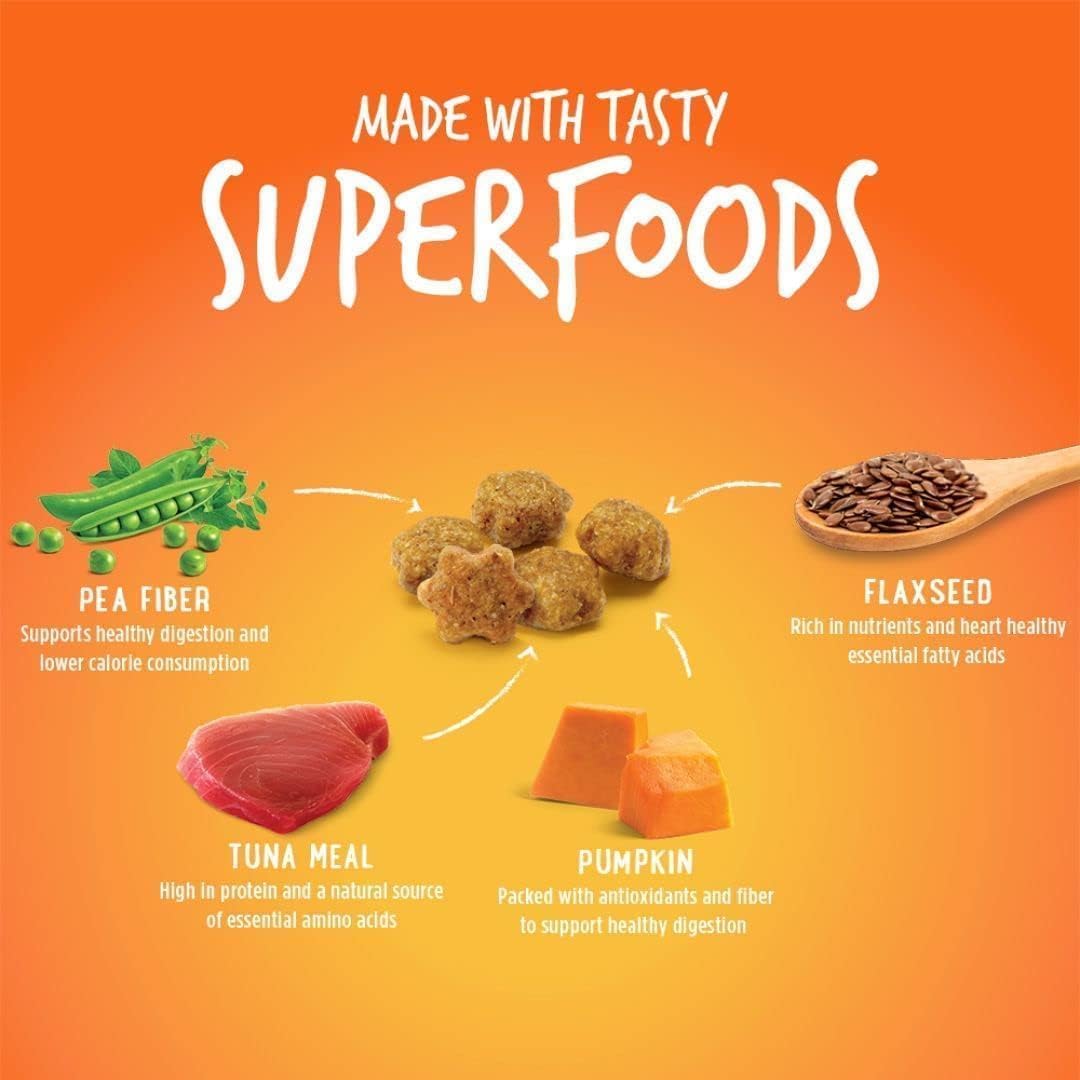 Fruitables Cat Treats tuna pieces—delicious protein snack to please picky eaters.