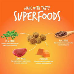 Fruitables Cat Treats tuna pieces—delicious protein snack to please picky eaters.