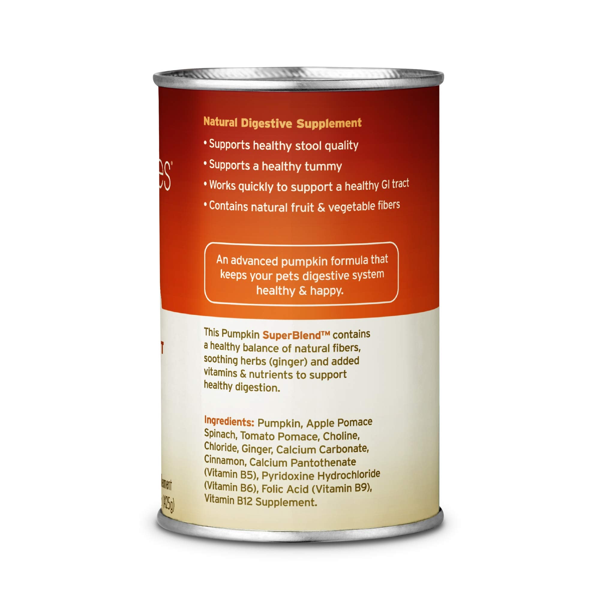 Fruitables pumpkin-digestive-supplement cat-serving demonstrates versatile use
