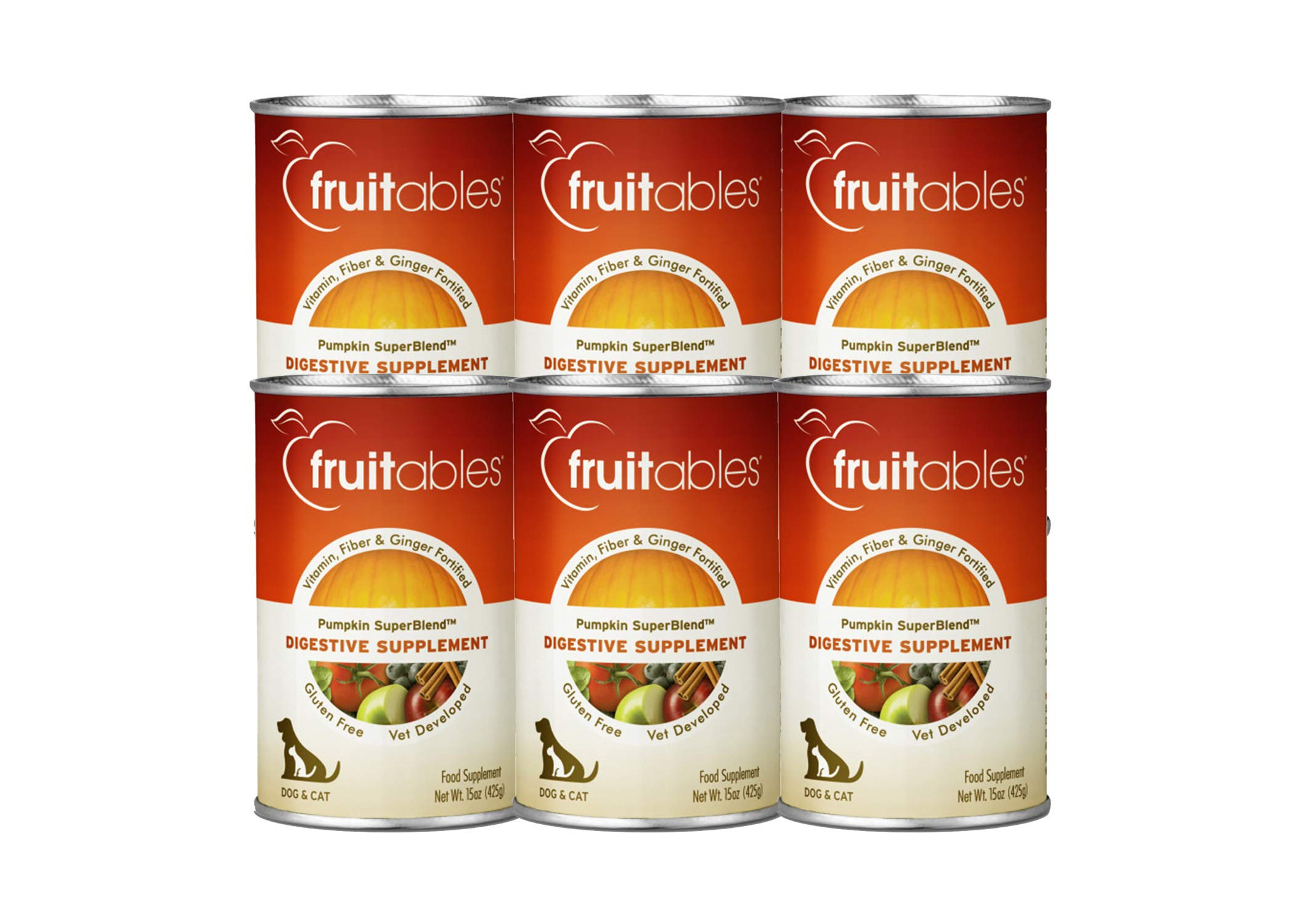 Fruitables pumpkin-digestive-supplement packaging highlights fiber-rich digestive support