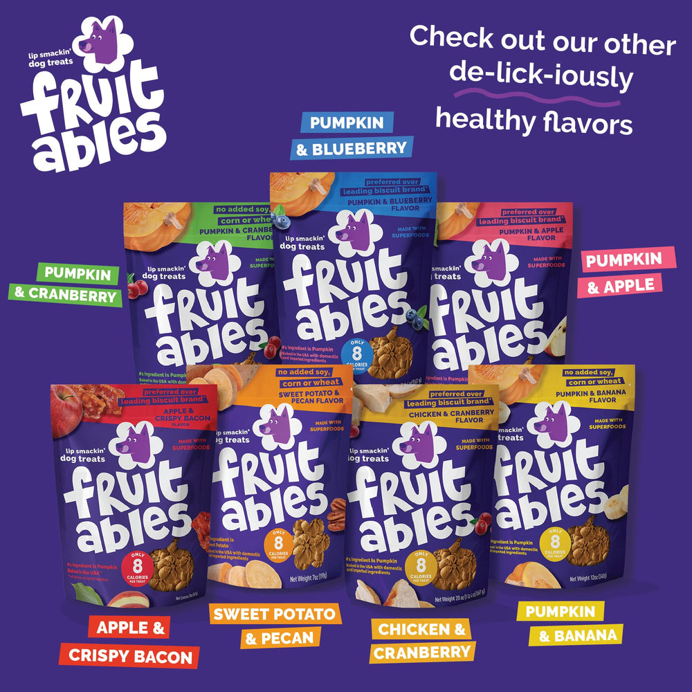 Fruitables Skinny Minis chicken bite soft texture supports gentle training prompts