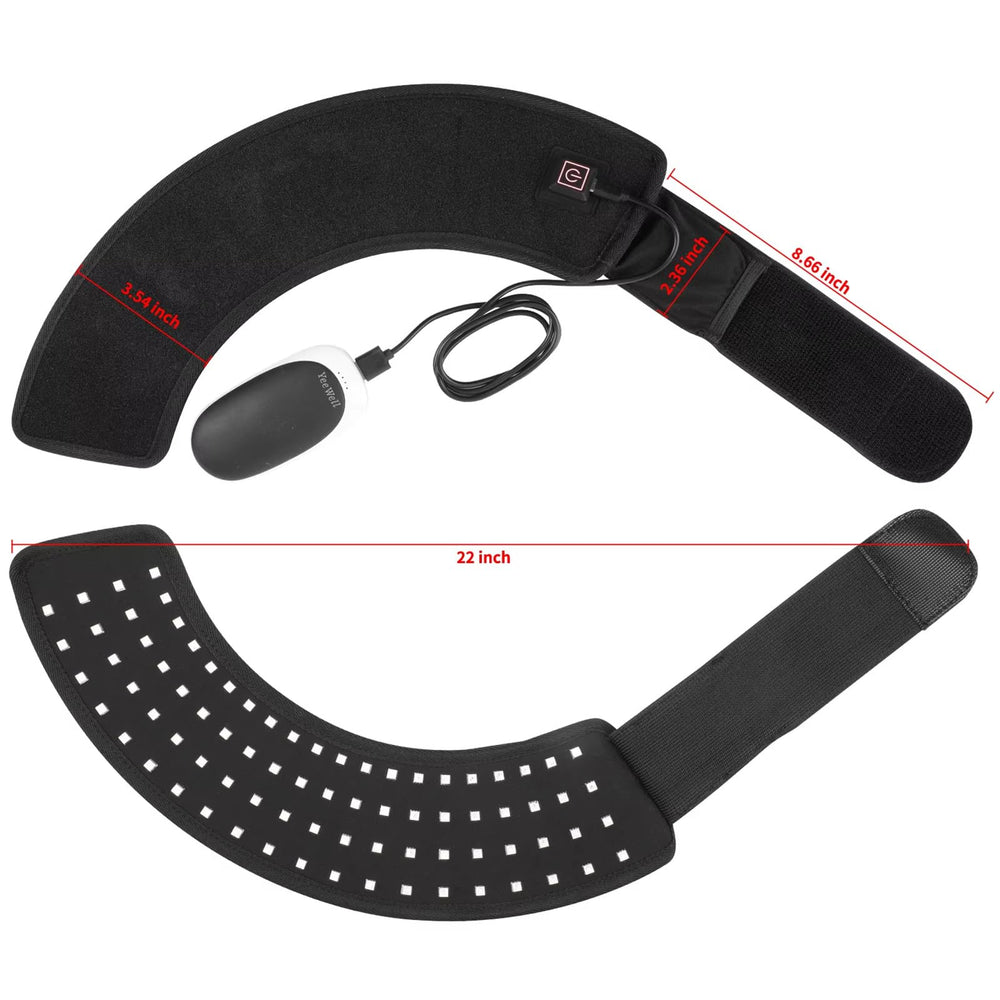 FSDLJSP dual-wavelength controls enable customizable light therapy sessions.