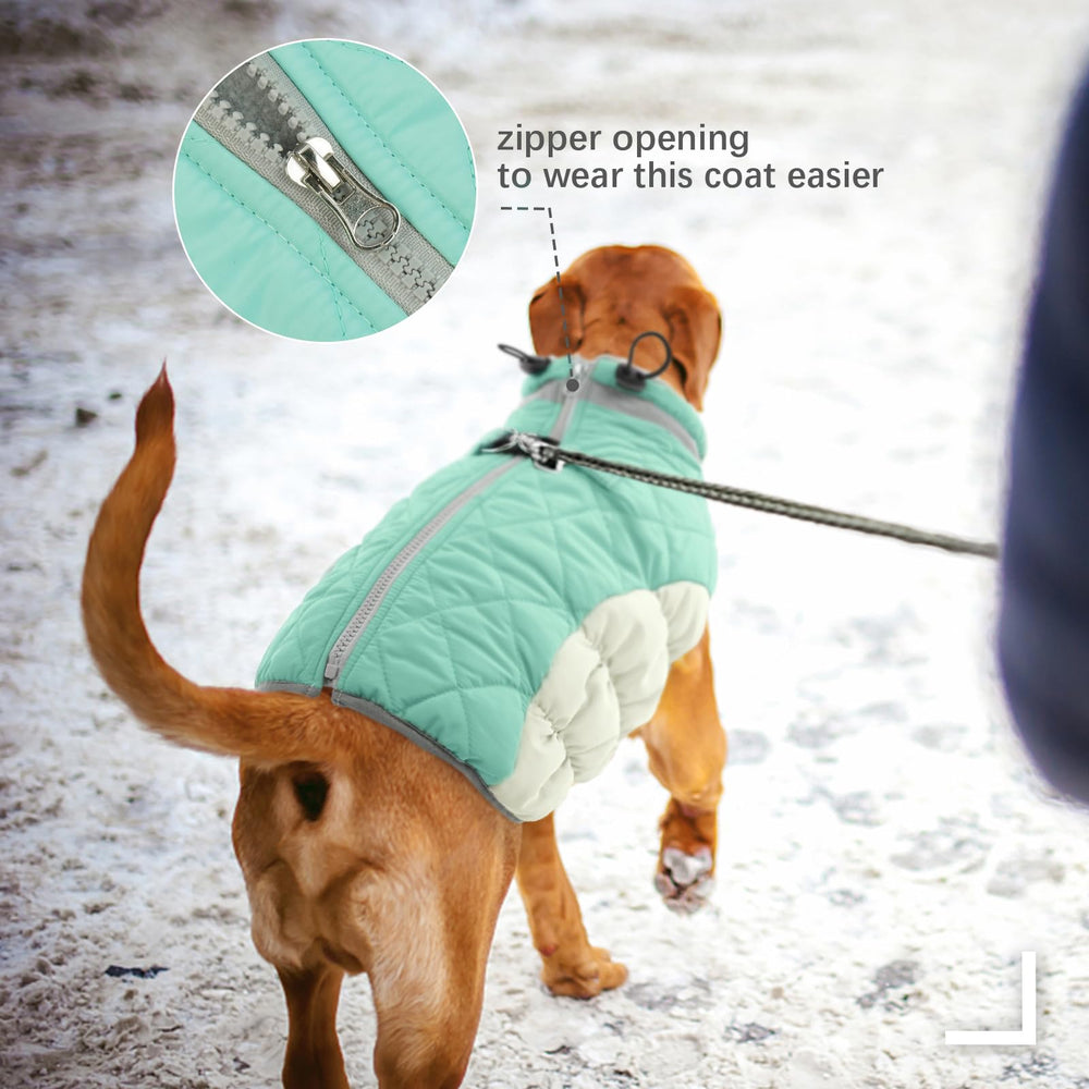 FUAMEY coat neck protection with turtleneck guards against chilly winds