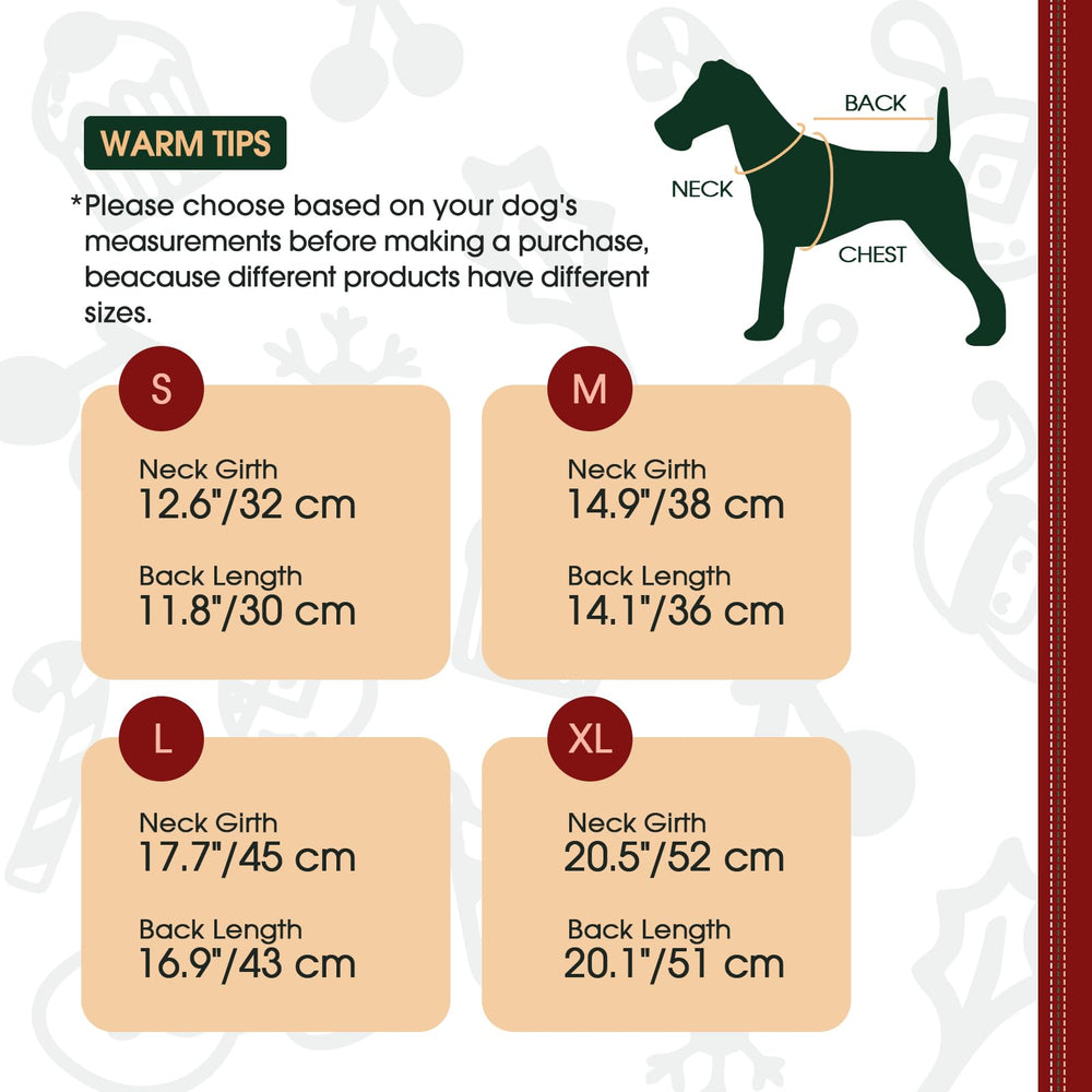 FUAMEY dog cape winter-warmth-plush-lining keeps dogs cozy on frosty mornings