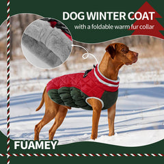 FUAMEY fabric closeup emphasizes water-repellent, snow-ready fabric.