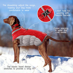 FUAMEY thick collar provides warm neck protection and comfort