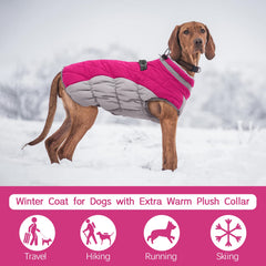 FUAMEY pink faux fur jacket showcases stylish warmth with windproof, water-resistant fabric.