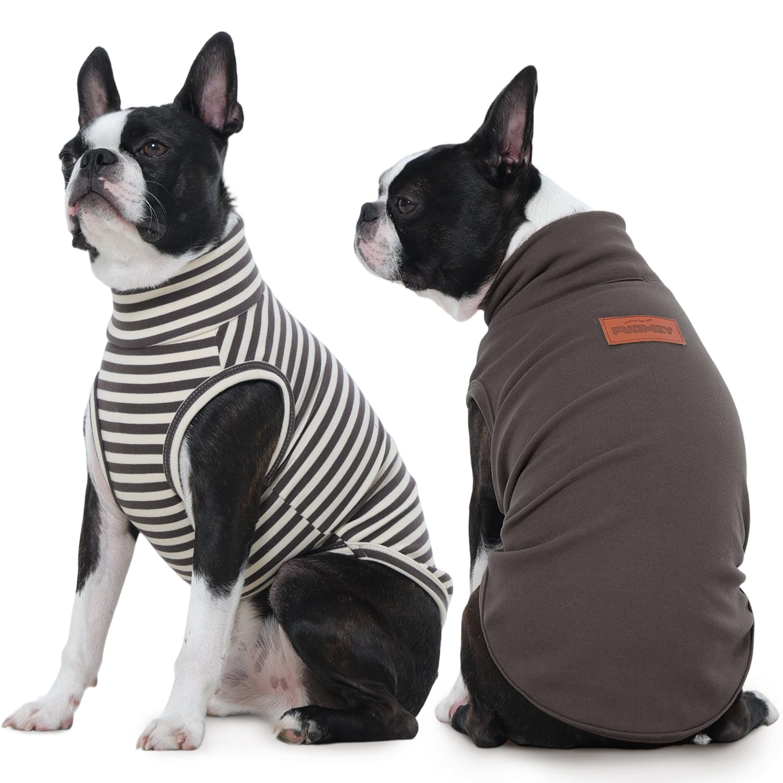 FUAMEY dog fleece vest 2-pack packaging shows convenient changes for busy households