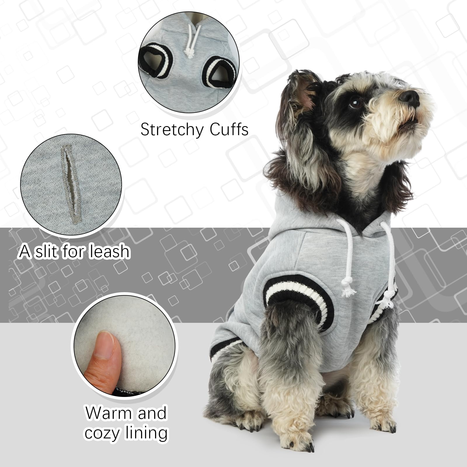 FUAMEY hooded detail close-up reveals plush fleece warmth and comfort