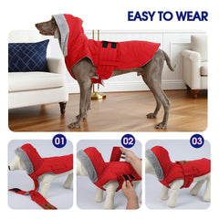 FUAMEY fleece-lined interior keeps warmth during cold morning walks.