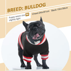 FUAMEY dog pullover sweatshirt blue-on-dog, easy to clean for busy days.