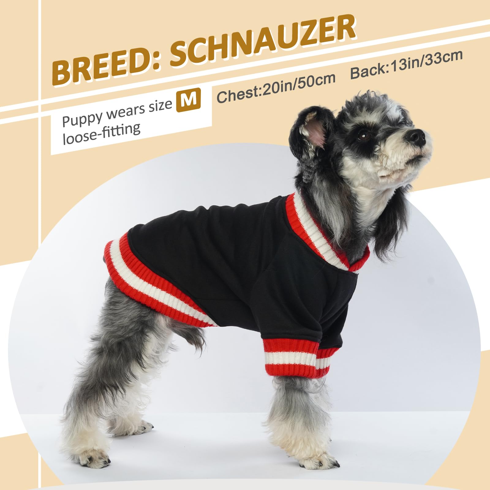 FUAMEY dog pullover sweatshirt on green-on-dog, lightweight warmth for daily outings.