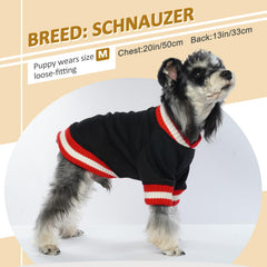 FUAMEY dog pullover sweatshirt on green-on-dog, lightweight warmth for daily outings.