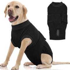 FUAMEY dog recovery suit side view supporting post-op comfort
