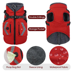 FUAMEY coat reflective strips boost visibility on dusk strolls