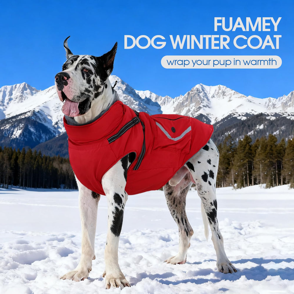 FUAMEY winter coat ideal for snow days and hikes with style