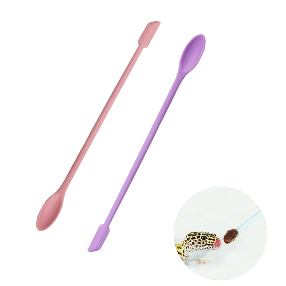 FUATY reptile spoon with long-handle design for easy feeding and mixing