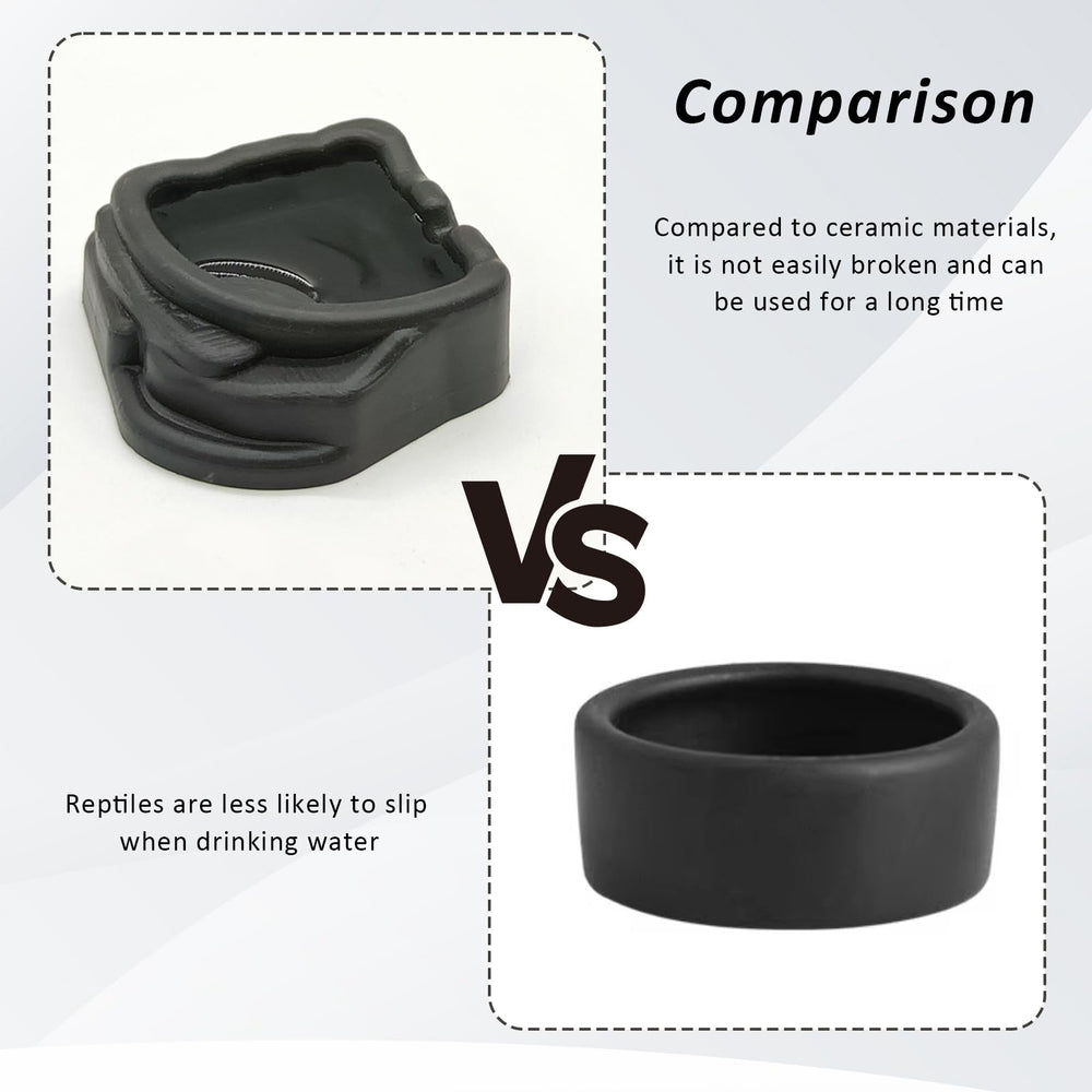 FUATY spider micro water bowls compact 1.65-inch size fits small habitats.