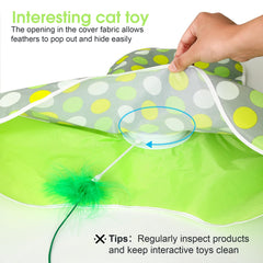 FUGODIWI USB rechargeable cat toy—eco-friendly power with fast charging