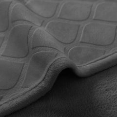 Fuguitex 40x60 inch dog blanket protects couch during play and naps.