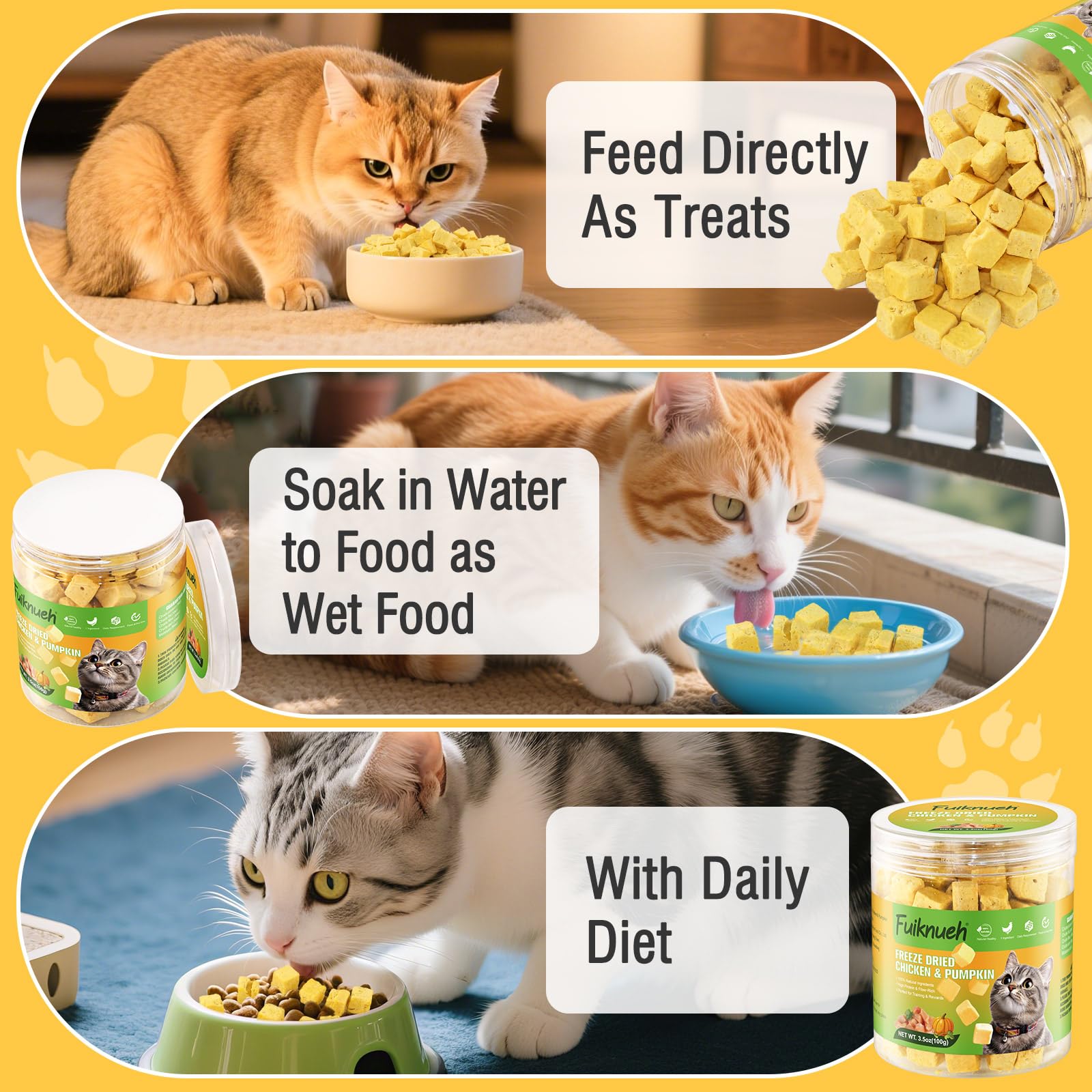 Fuiknueh training-treat cubes for daily rewards