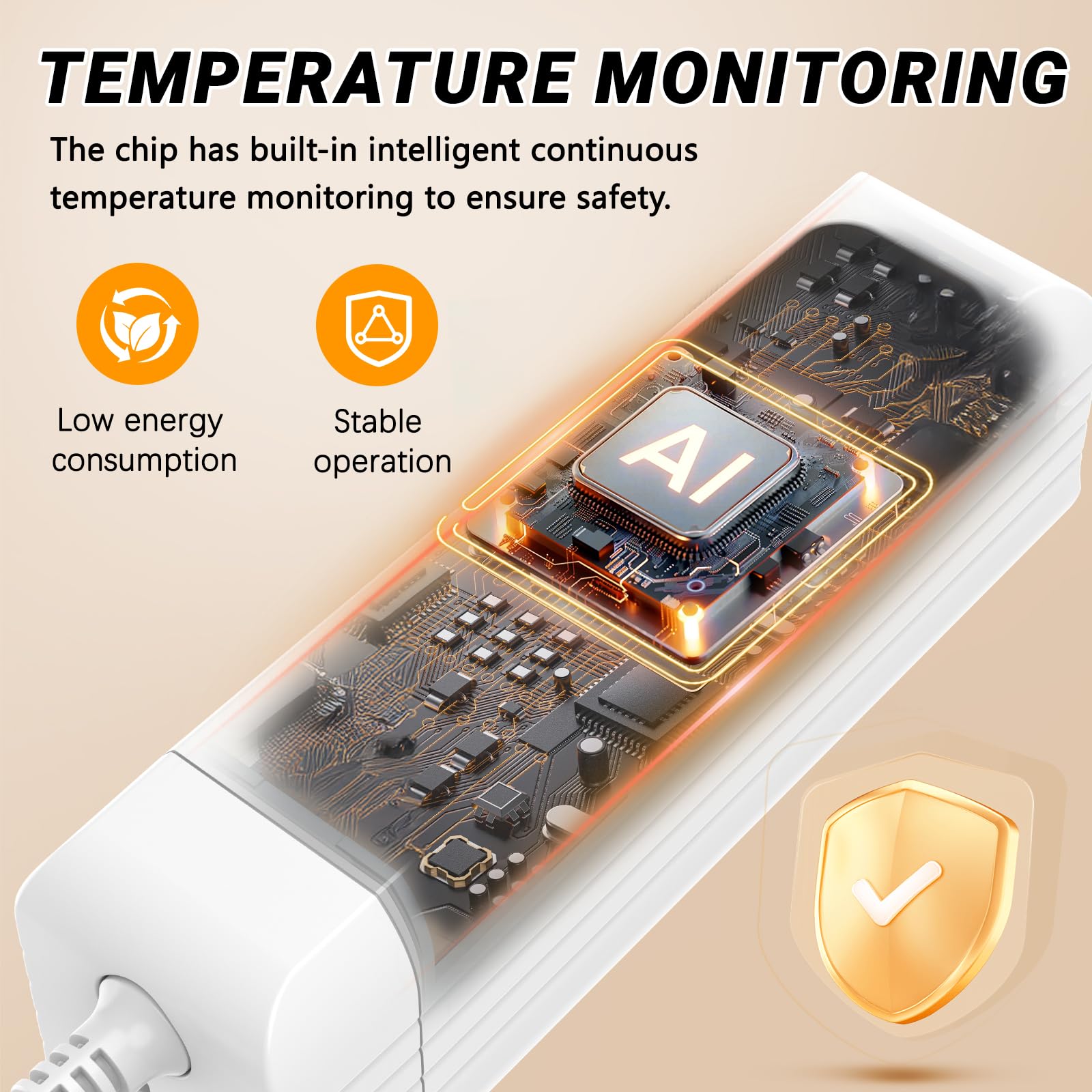 Fujoyia's constant temperature monitoring prevents overheating during sessions.