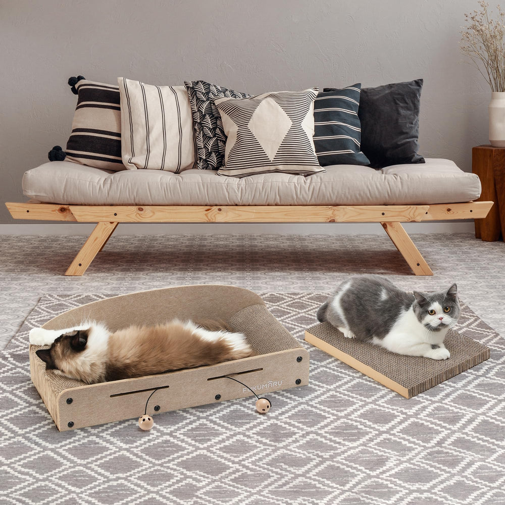 FUKUMARU large 26 inch lounge bed provides safe space for naps and play