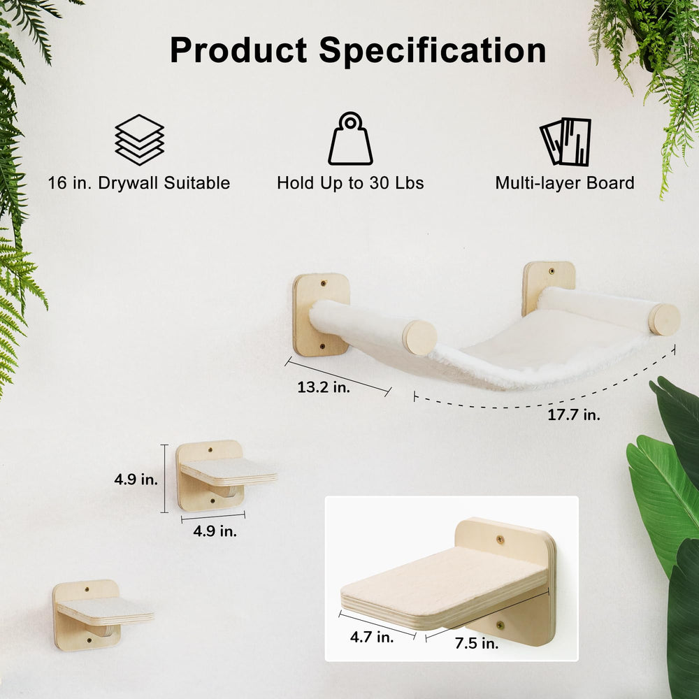 FUKUMARU Cat Climber space-saving design fits tight rooms.