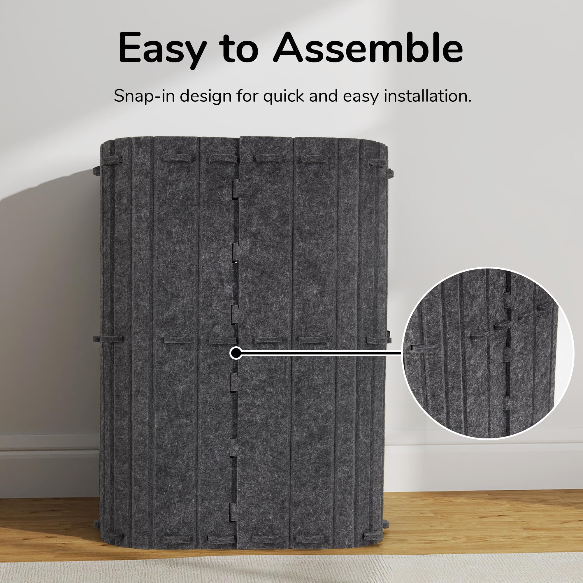 FUKUMARU cat house detachable parts for simple cleaning.