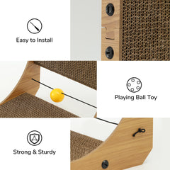 FUKUMARU ball toy included enhances interactive play during sessions.