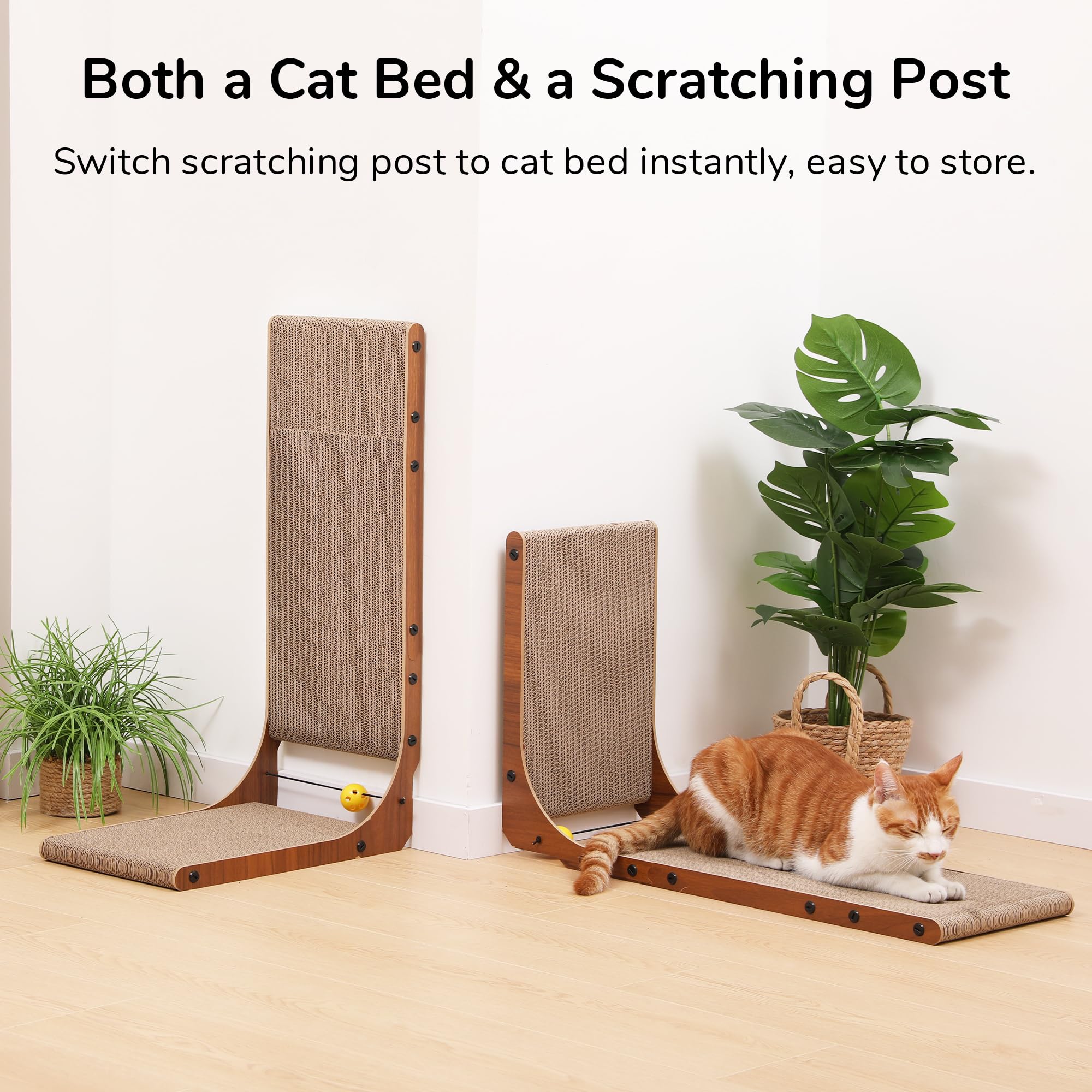 FUKUMARU durable corrugated cardboard withstands vigorous scratching