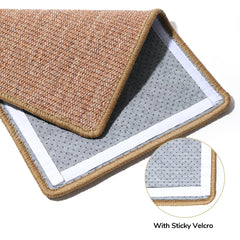 FUKUMARU mat with anti-slip bottom stays in place during play.