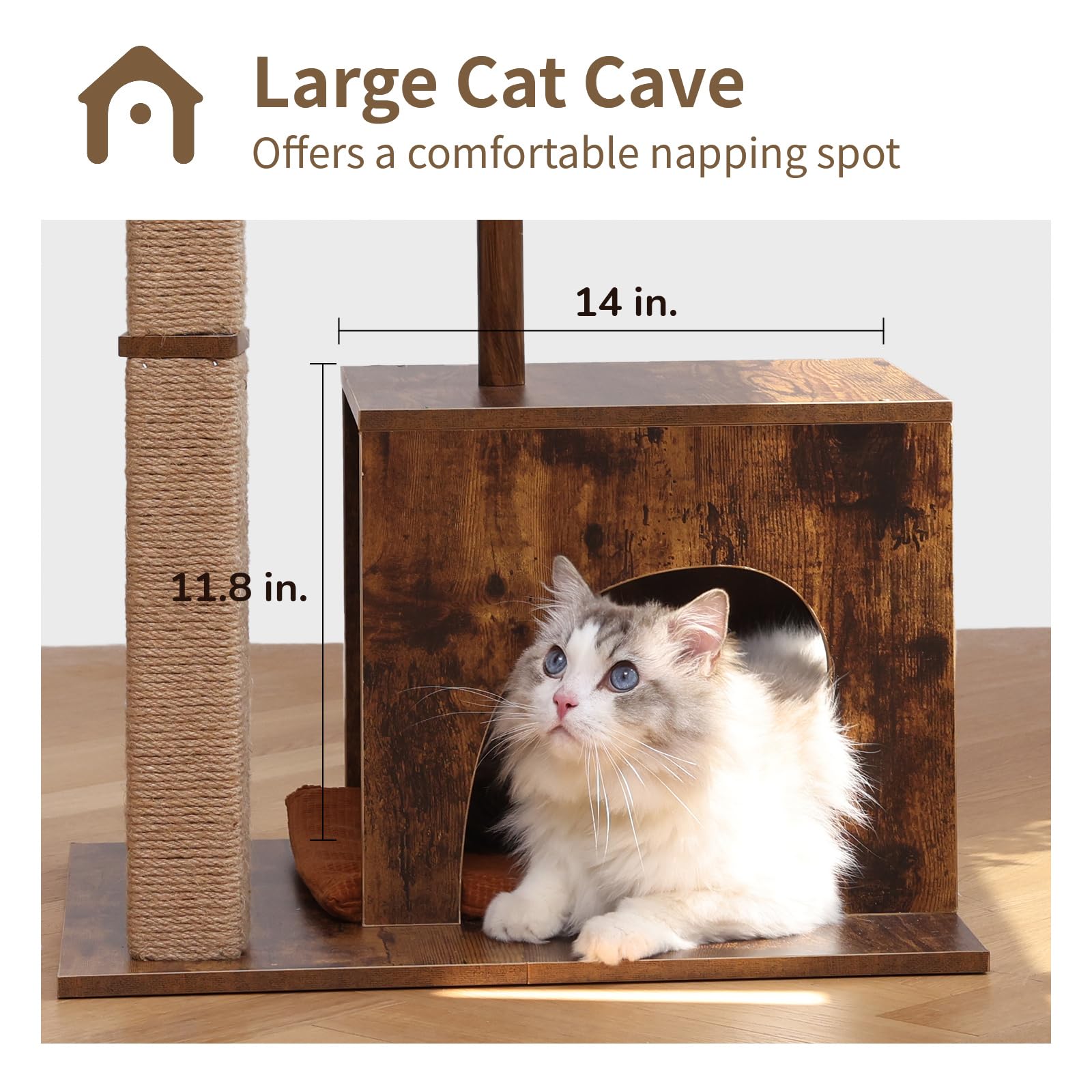 FUKUMARU cat-tree silvervine ball toy for interactive play and mood relaxation.