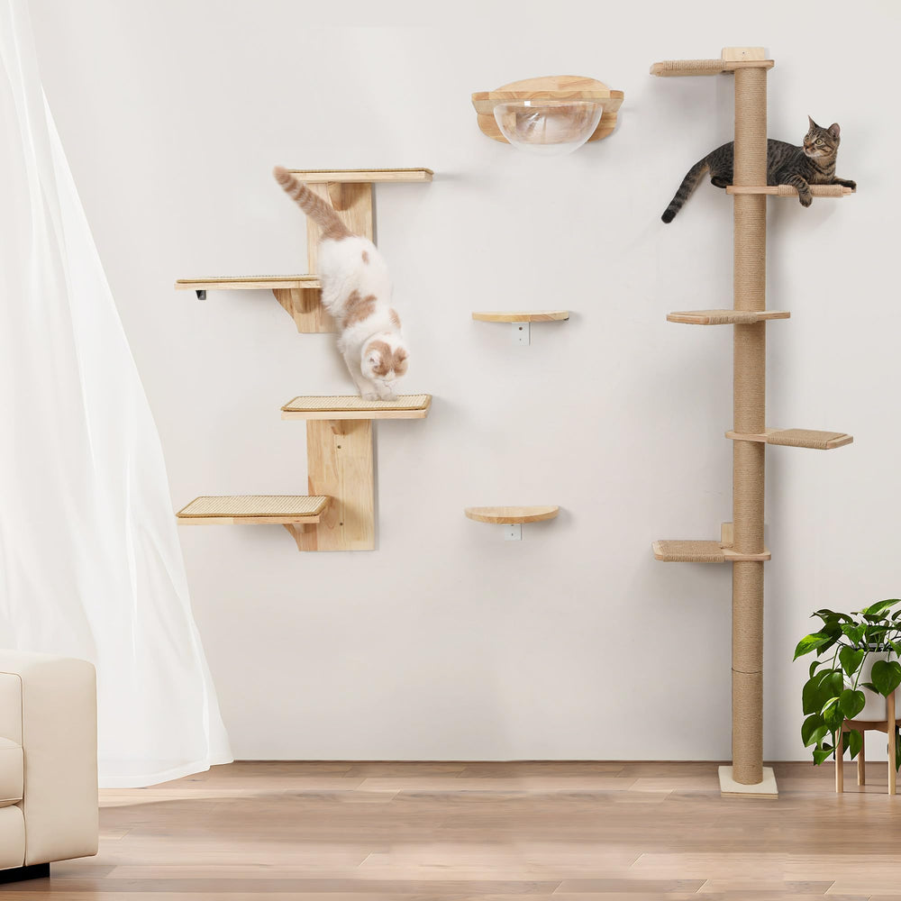 FUKUMARU diy climbing tower potential with two-platform setup.