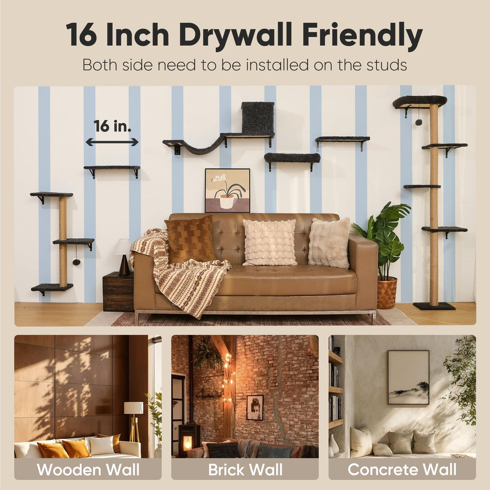 FUKUMARU drywall installation closeup emphasizes easy US 16 inch stud alignment