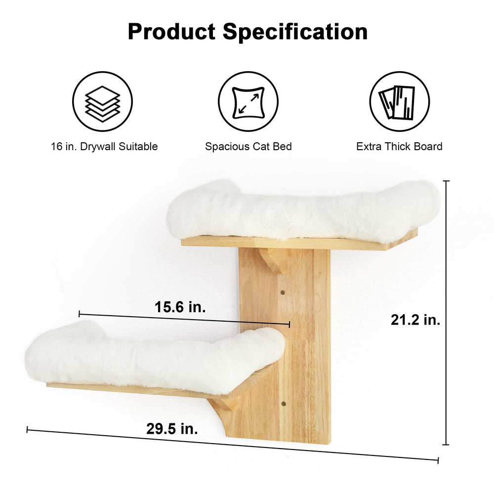 FUKUMARU cat wall shelves space-saving vertical design saves floors