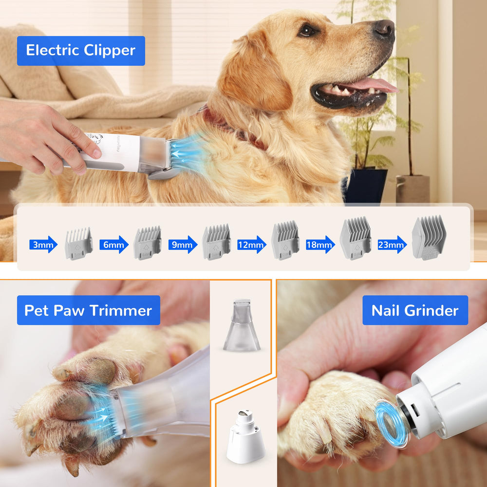 FUKUMARU cordless-clippers-dogs cordless grooming for indoor and outdoor use