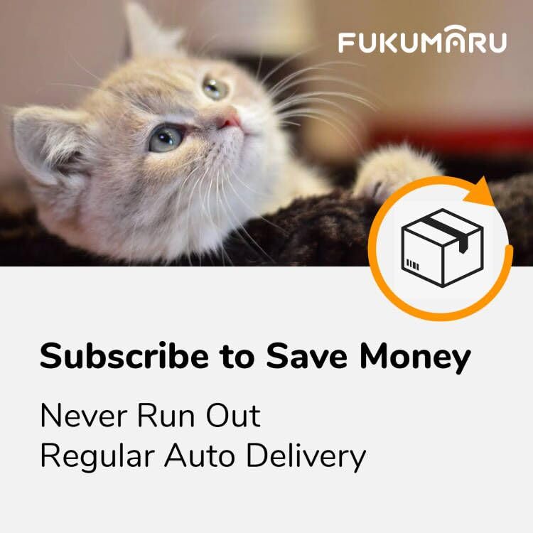 24/7 odor control in FUKUMARU litter helps keep a fresh home environment.