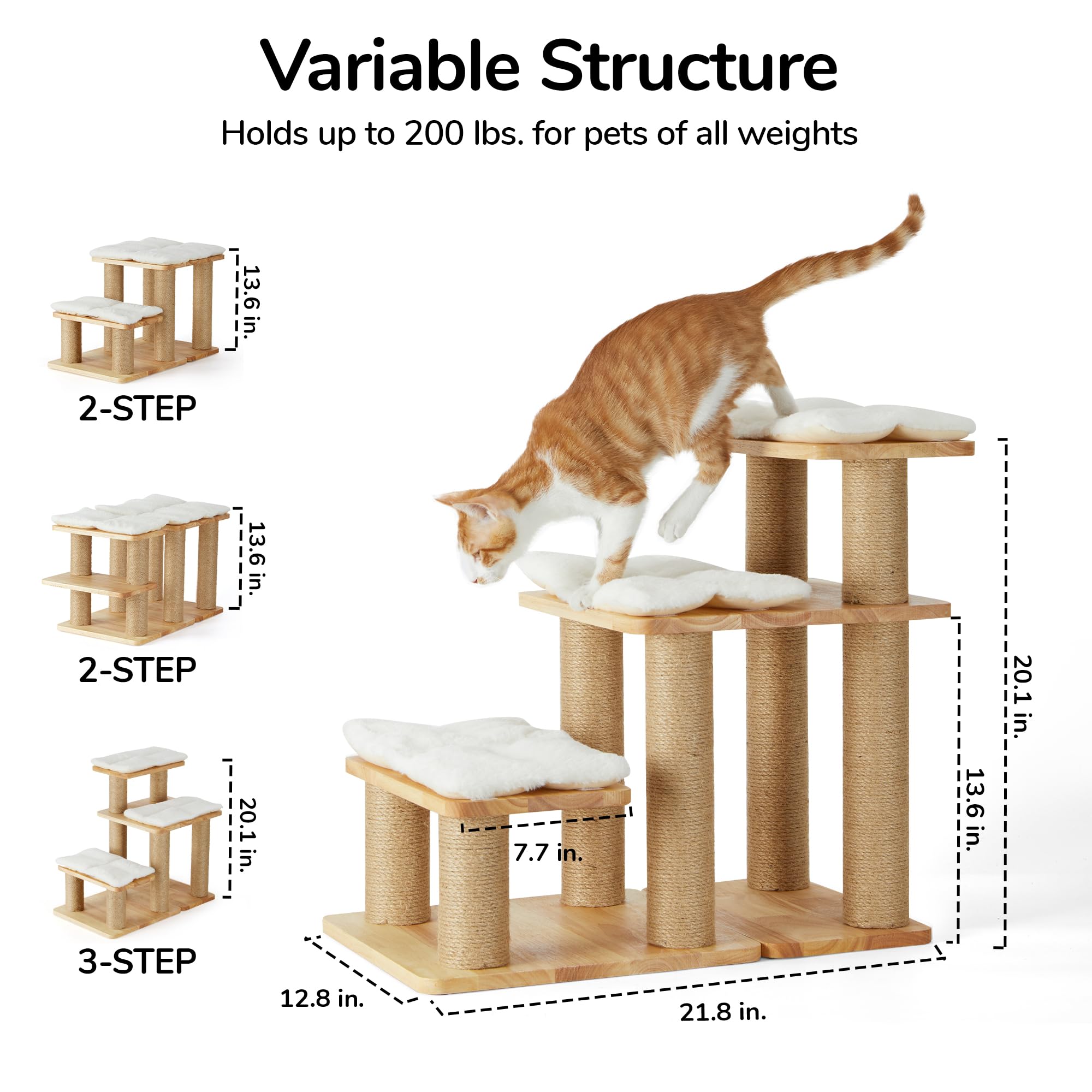 FUKUMARU easy-clean-base features wipeable pine wood base for easy care